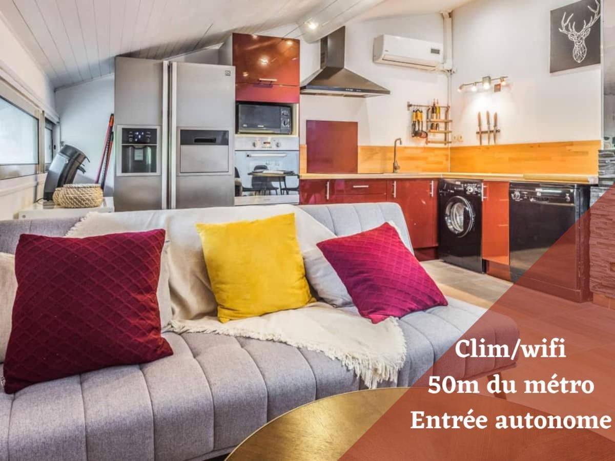 ☆ L'Appart D'Oie ☆ 2 Pieces ☆ 50M Du Metro ☆ Fibre Toulouse Luaran gambar
